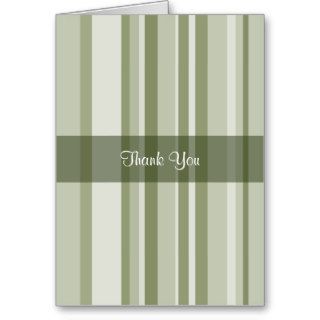trendy thank you note greeting card