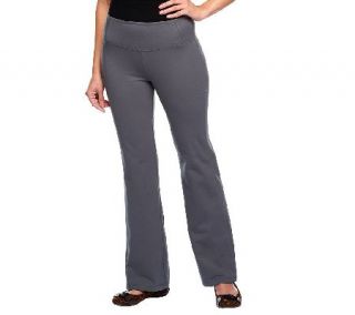 Women with Control Petite Tummy Control Boot Cut Pants —