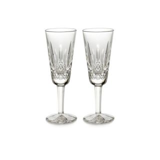 Lismore 4 oz. Champagne Flute Glass (Set of 2)