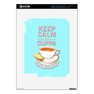 Keep Calm and have a Cuppa iPad 3 Decal