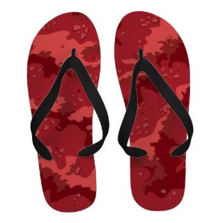 Red Desert Camo Sandals