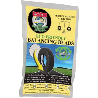 Esco Balancing Beads — Case of 24 2-Oz. Bags, Model# 20467C  Tire Balancing Beads