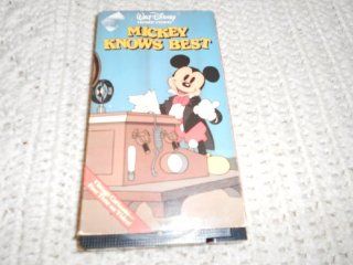 Mickey Knows Best [VHS] Animation Movies & TV