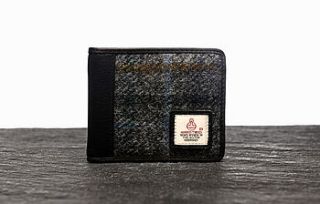 harris tweed gents wallet by maccessori