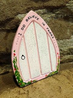 hand painted fairy door by the little lancashire smallholding