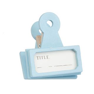wooden magnetic memo clip by the contemporary home
