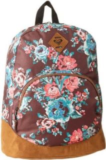 Roxy Juniors Fairness 6 Backpack, Decadent Chocolate, One Size Basic Multipurpose Backpacks Clothing