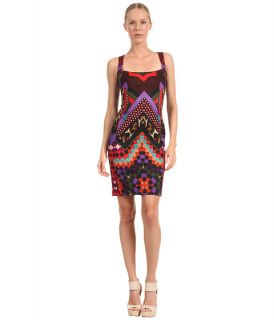 Just Cavalli Quilted Star Print Shift Dress Red