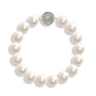 helêne vintage style grande pearl bracelet by susie warner