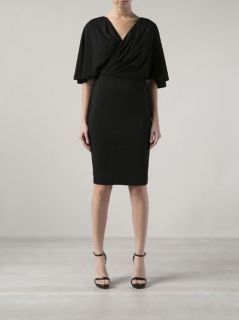 Givenchy Cross Drape Fitted Dress   Stefania Mode