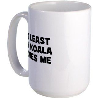  At Least My Koala Loves Me Large Mug   Standard Kitchen & Dining