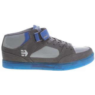 Etnies Number Mid BMX Shoes Grey/Grey/Blue