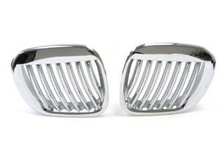 96 02 BMW Z3 Chrome M Power Style Front Grille Coupe Roadster OEM Grill Replacement Automotive