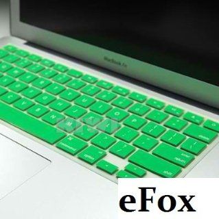 Silicone Keyboard Cover Skin for Macbook air 13.3" 13" (green) Computers & Accessories