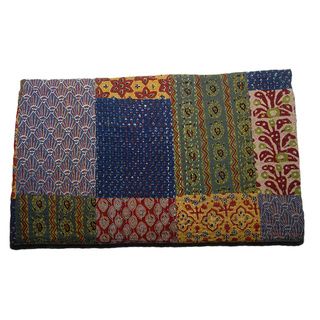 Handmade Patchwork Kantha Bedspread (India) Throws
