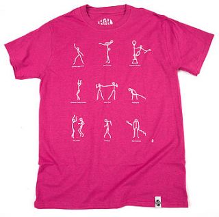 men's stick people movie dance icons t shirt by brough and ready