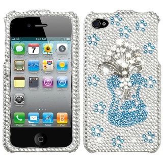 BasAcc Chrysanthemum/ 3D/ Diamante Premium Case for Apple iPhone 4S/ 4 BasAcc Cases & Holders