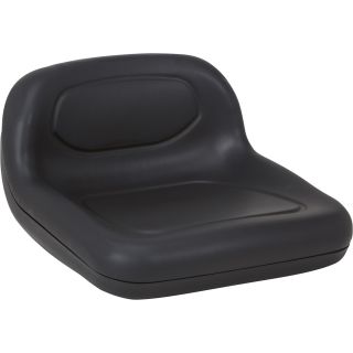 Universal Low-Back Tractor Seat – Black, Model# 8068  Lawn Tractor   Utility Vehicle Seats