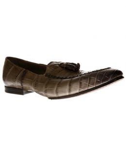 Raparo Crocodile Skin Loafer