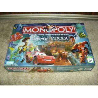 Monopoly Disney Pixar Edition Toys & Games