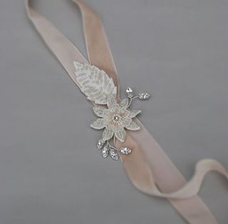 celestine wedding headdress by glass oyster