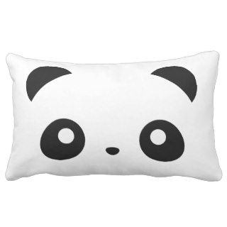 Cute Kawaii Panda Face Pillow