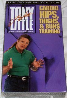 Tony Little Cardio Hips, Thighs & Buns Training [VHS] Tony Little Movies & TV