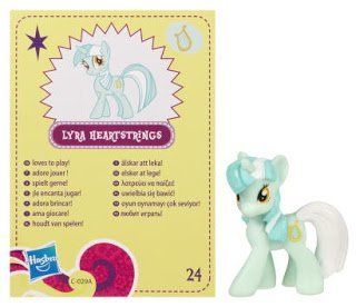 My Little Pony Friendship is Magic 2 Inch PVC Figure Series 4 Lyra Heartstrings Toys & Games