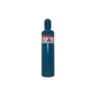 Thoroughbred Empty Acetylene Welding Gas Cylinder — #3, Model# ACE3-B  Gas Cylinders   Caddies