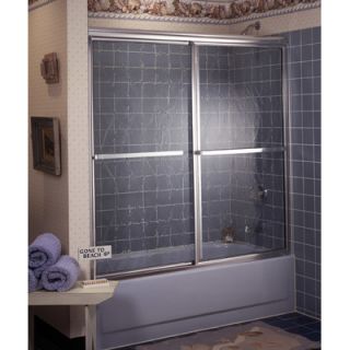 Coastal Industries 3/16 Frameless Paragon Bypass Shower Enclosure