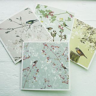 bird garden greeting cards by the art rooms