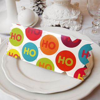 candyland baubles christmas cracker card by cracker cards