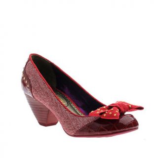 Poetic Licence "All Too Much" Herringbone Pump with Studded Bow