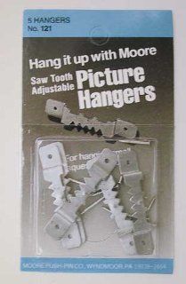 Moore Nail less Adjustable Sawtooth Hangers 4   Picture Hanging Hardware  