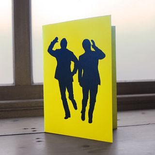 morecambe and wise sunshine greetings card by occasional human