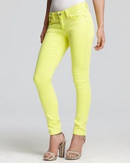 GUESS Jeans   Brittney Ankle Skinny Jeans in Neon Yellow's
