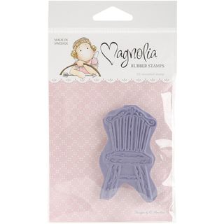 Magnolia Turning Leaves 'Old Swedish Chair' Cling Stamp Magnolia Clear & Cling Stamps