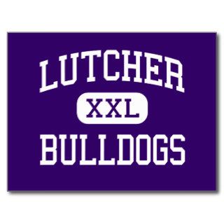 Lutcher   Bulldogs   High   Lutcher Louisiana Postcard
