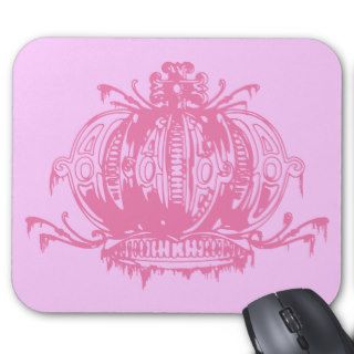 Pink Gothic Lolita Decayed Crown Mouse Pads