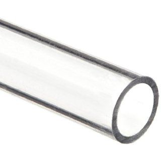 Polycarbonate Tubing, 1/2" ID x 5/8" OD x 1/16" Wall, Clear Color 24" L Industrial Plastic Tubing