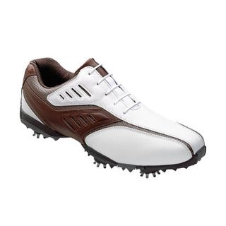 FootJoy Men's FJ Sreet LoPro White/ Brown Golf Shoes FootJoy Men's Golf Shoes