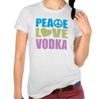 Peace Love Vodka Tank Tops