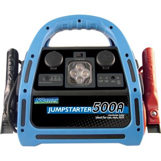 NPower 500 Amp Jumpstarter  Jump Starters   Powerpacks
