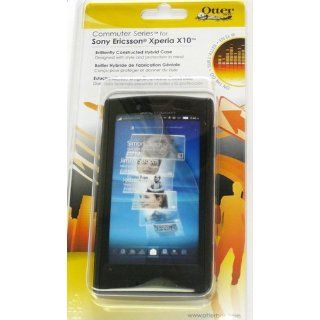 OtterBox Commuter Series Hybrid Case for Sony Ericsson Xperia X10   Black   1 Pack   Retail Packaging Cell Phones & Accessories
