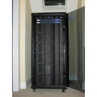 OmniMount Enclosed Rack System 27 Rack Spaces (Discontinued by Manufacturer) Electronics