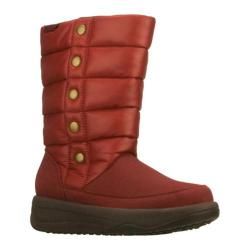 Women's Skechers Tone Ups Chalet North Star Red/Red Skechers Boots