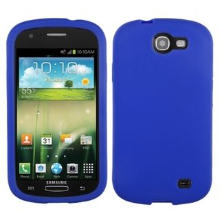 MYBAT Electric Blue Solid Skin Case for Samsung i437 Galaxy Express Eforcity Cases & Holders