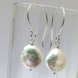 pearl drop earrings by cathy newell price jewellery