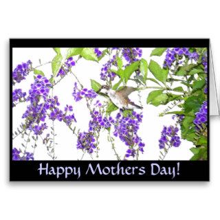 Hummingbird Mothers Day Card