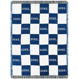 NCAA Collegiate 46" x 60" 100% Cotton Blanket   U Of Arkansas   Duke